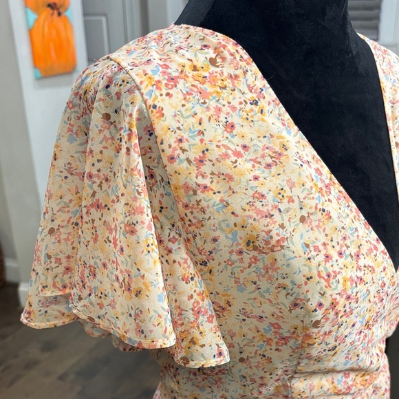 Altar'd State Multicolor Floral Mini Dress - Picture 3 of 7